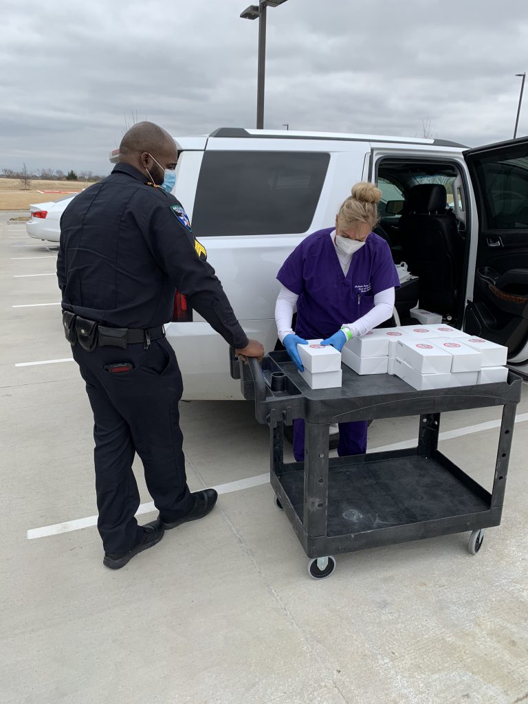 Feeding Nurses at Texas Health Resources during COVID